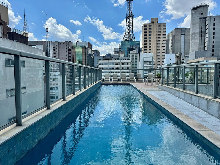 Executive Stay | Rooftop, Piscina & Home Office