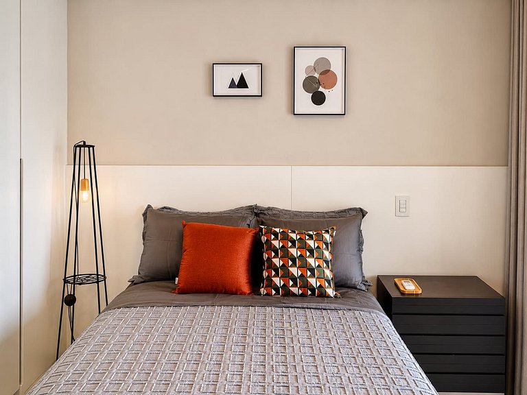 Luxury Apartment Jardins | 53m², Pool & Garage