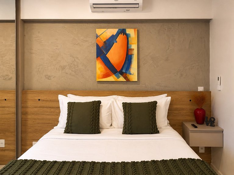 Anystay Premium | Studio Moderno em Moema