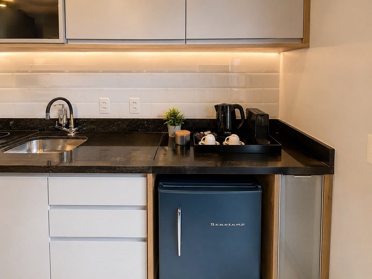 Anystay Premium | Studio Moderno em Moema