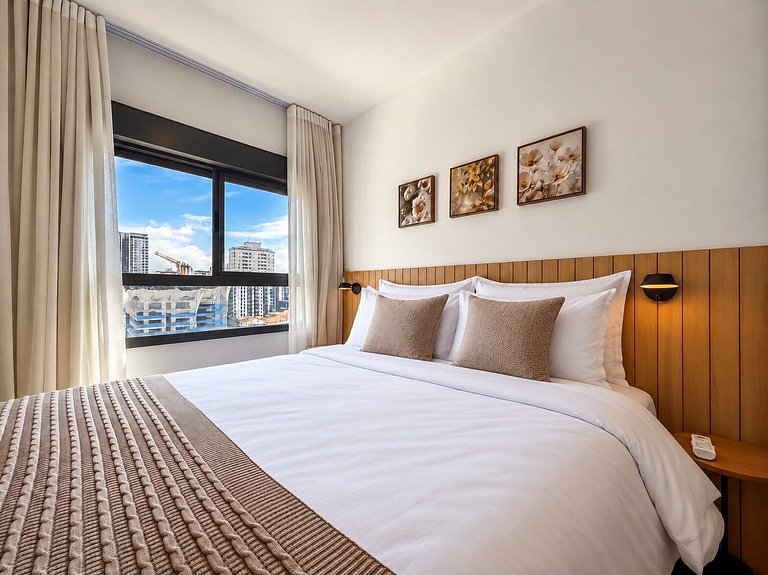 AnyStay Boutique: Conforto Queen e Rooftop