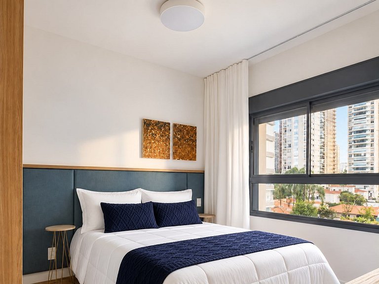 AnyStay Jardins 2 Quartos Design e Conforto