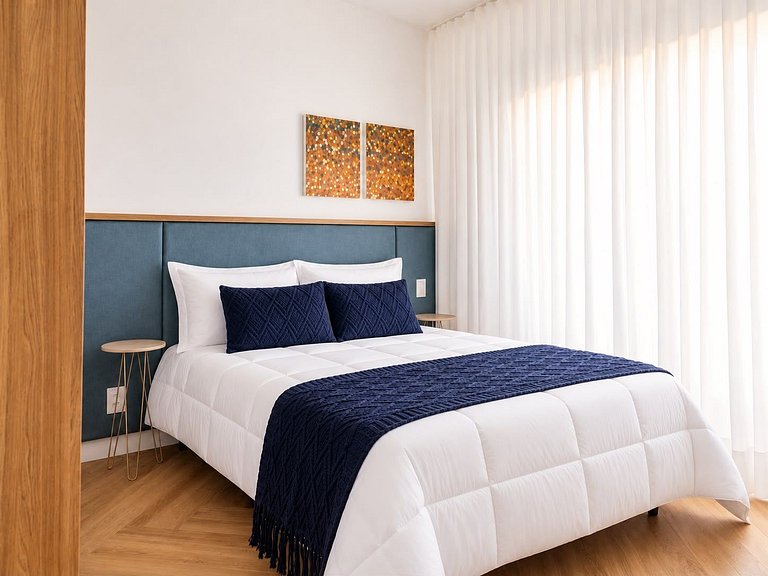 AnyStay Jardins 2 Quartos Design e Conforto