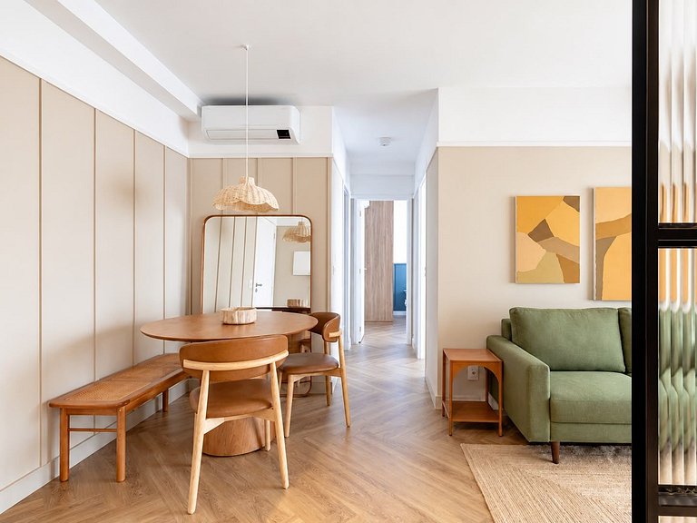 AnyStay Jardins 2 Quartos Design e Conforto