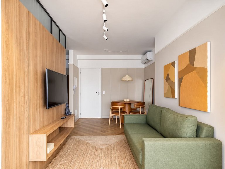 AnyStay Jardins 2 Quartos Design e Conforto